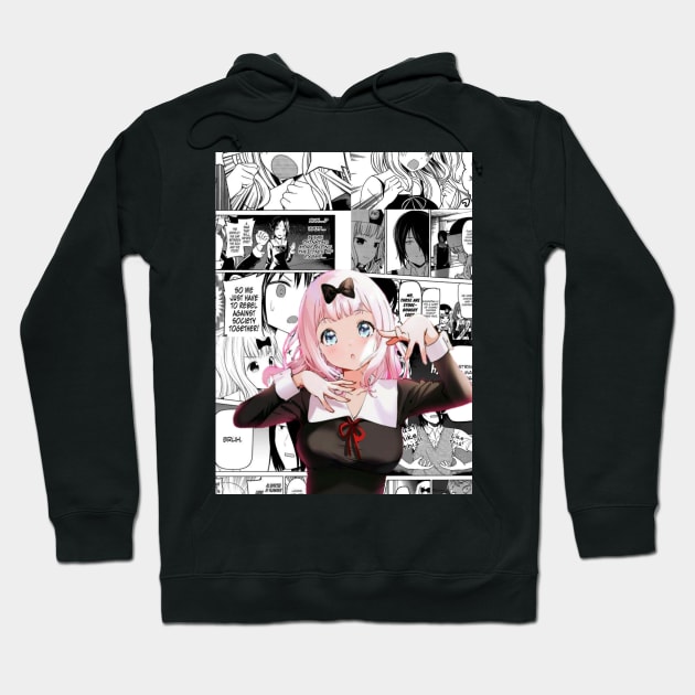 Chika Fujiwara Hoodie by Jinwoo